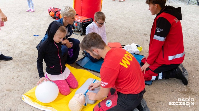 Fot. Robert Stachnik [Radio Szczecin] Metod ratowania życia trzeba uczyć od najmłodszych lat [WIDEO, ZDJĘCIA]