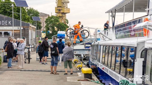 Fot. Robert Stachnik [Radio Szczecin] Tramwaj wodny już na szlaku [WIDEO, ZDJĘCIA]