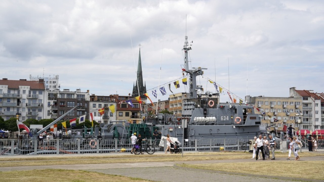 Fot. Maciej Papke [Radio Szczecin] Dni Morza w Świnoujściu. Oblegany port wojenny [WIDEO, ZDJĘCIA]