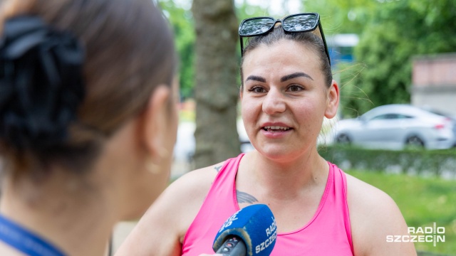 Fot. Robert Stachnik [Radio Szczecin] Szczecinianie pojechali rozwiązywać zagadki na... rowerach [WIDEO, ZDJĘCIA]