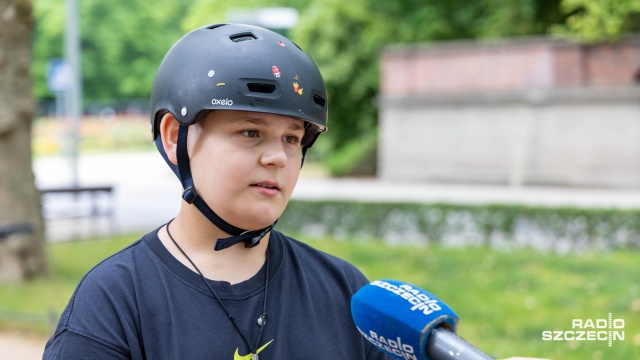 Fot. Robert Stachnik [Radio Szczecin] Szczecinianie pojechali rozwiązywać zagadki na... rowerach [WIDEO, ZDJĘCIA]