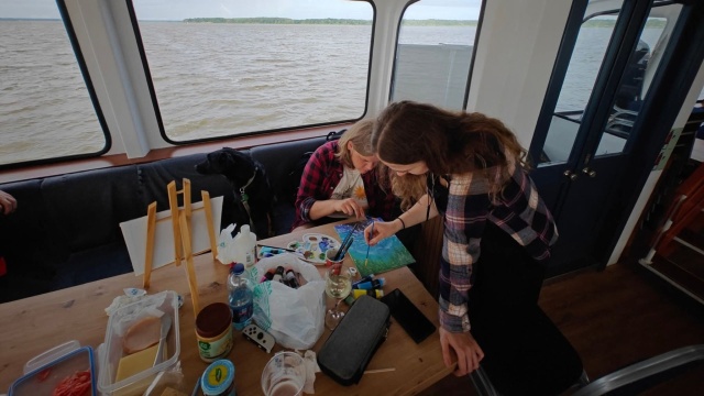 Fot. Starostwo Powiatowe w Policach Duże zainteresowanie rejsami tramwaju wodnego [ZDJĘCIA]