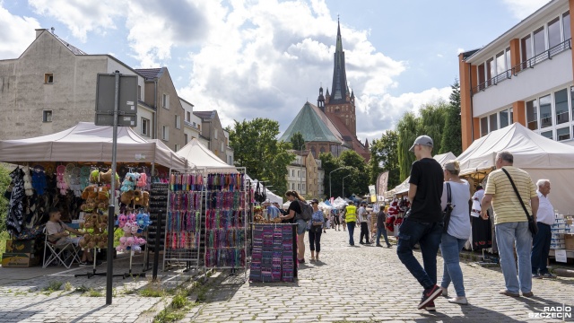 Fot. Maciej Papke [Radio Szczecin] Rozpoczął się Jarmark Jakubowy [WIDEO, ZDJĘCIA]