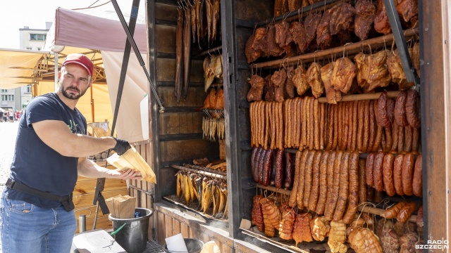 Fot. Maciej Papke [Radio Szczecin] Rozpoczął się Jarmark Jakubowy [WIDEO, ZDJĘCIA]