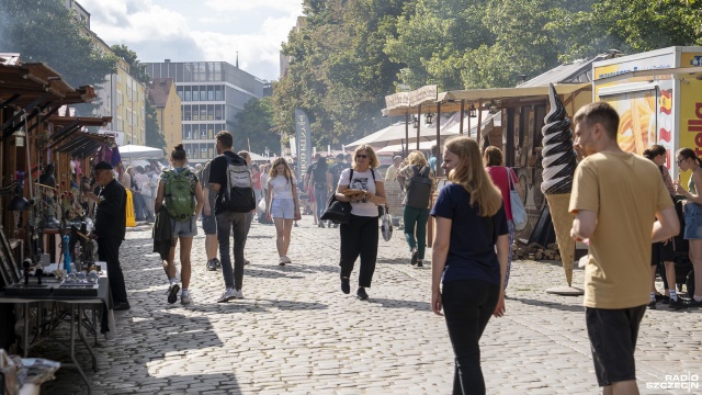 Fot. Maciej Papke [Radio Szczecin] Rozpoczął się Jarmark Jakubowy [WIDEO, ZDJĘCIA]