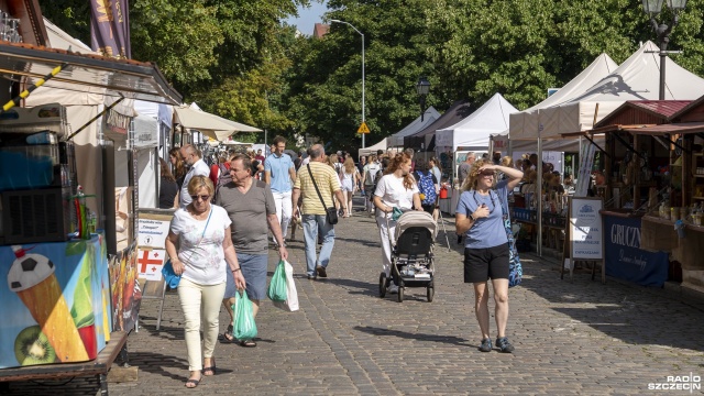 Fot. Maciej Papke [Radio Szczecin] Rozpoczął się Jarmark Jakubowy [WIDEO, ZDJĘCIA]