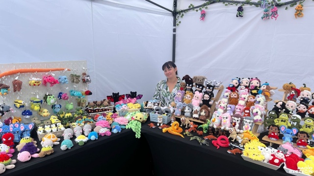 Fot. Julia Nowicka [Radio Szczecin] Szczeciński jarmark rajem dla miłośników rękodzieła [ZDJĘCIA]