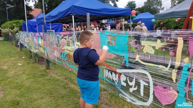 Fot. Joanna Maraszek [Radio Szczecin] Sąsiedzkie świętowanie w Łoźnicy [ZDJĘCIA]