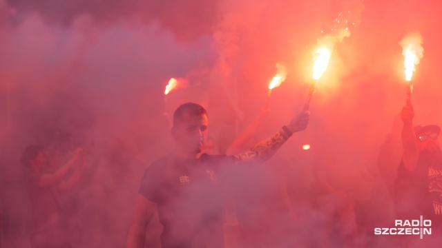 Fot. Robert Stachnik [Radio Szczecin] W rocznicę Powstania Warszawskiego: zaduma, pamięć, syreny... [WIDEO, ZDJĘCIA]