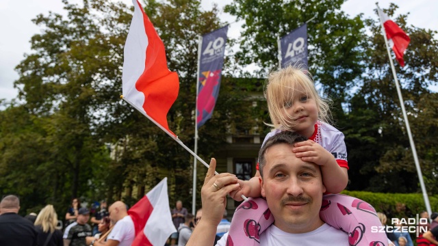 Fot. Robert Stachnik [Radio Szczecin] W rocznicę Powstania Warszawskiego: zaduma, pamięć, syreny... [WIDEO, ZDJĘCIA]