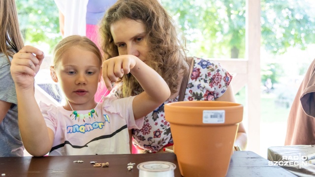 Fot. Robert Stachnik [Radio Szczecin] Artystyczna zabawa na szczecińskiej Różance [WIDEO, ZDJĘCIA]