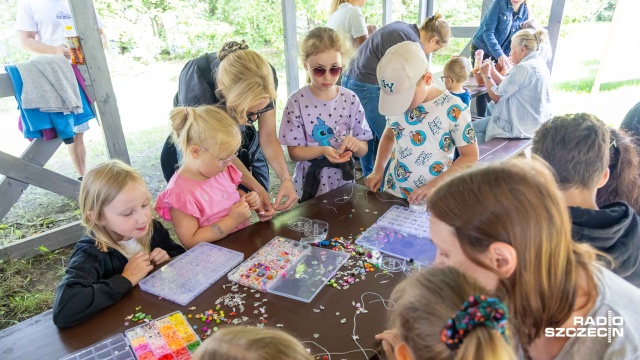 Fot. Robert Stachnik [Radio Szczecin] Artystyczna zabawa na szczecińskiej Różance [WIDEO, ZDJĘCIA]