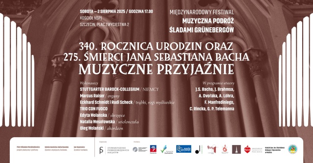 Materiały prasowe Stowarzyszenia Pierwszorzędnych Inicjatyw Artyści z Polski, Niemiec i Ukrainy w hołdzie Bachowi [WIDEO, ZDJĘCIA]