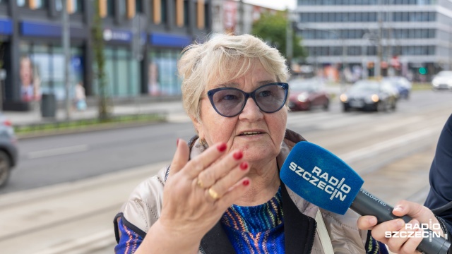 Fot. Robert Stachnik [Radio Szczecin] Zepsute tablice informacyjne na kluczowych przystankach komunikacji [ZDJĘCIA]