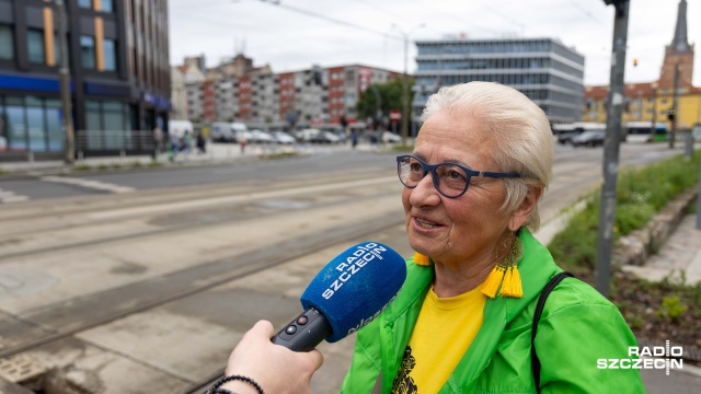 Fot. Robert Stachnik [Radio Szczecin] Brama Portowa i jej zapadnięte odpływy. "Tu naprawdę grozi niebezpieczeństwo..." [ZDJĘCIA]