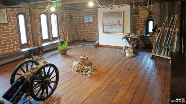 Fot. Przemysław Polanin [Radio Szczecin] Kołobrzeska Baszta Lontowa oficjalnie otwarta