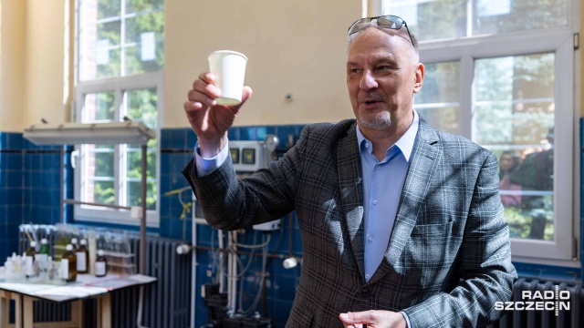 Fot. Robert Stachnik [Radio Szczecin] Stacja uzdatniania wody w Pilchowie przejdzie gruntowny remont [WIDEO, ZDJĘCIA]