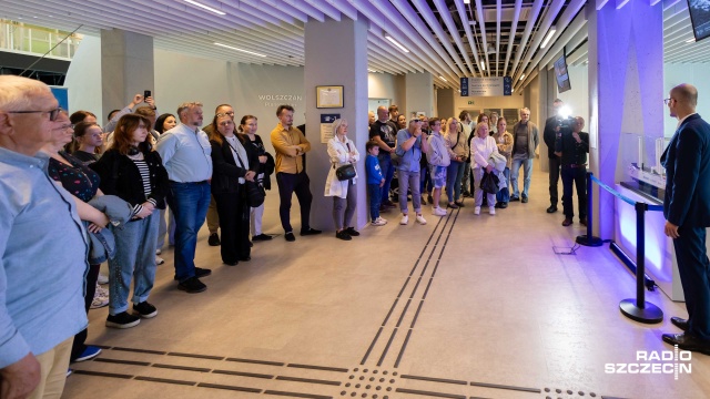 Fot. Robert Stachnik [Radio Szczecin] Niezwykły eksponat w Morskim Centrum Nauki [ZDJĘCIA]