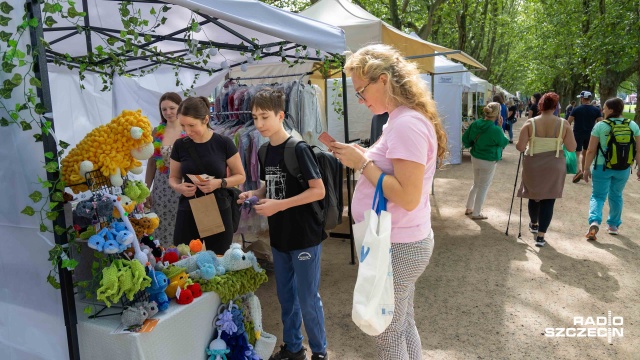 Fot. Robert Stachnik [Radio Szczecin] Letnie smaki i zapachy na Jarmarku Szczecińskim [WIDEO, ZDJĘCIA]