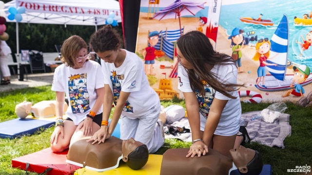 Fot. Wojciech Ochrymiuk [Radio Szczecin] "Ratujemy ludzkie życie" [WIDEO, ZDJĘCIA]