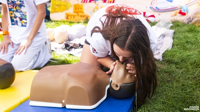 Fot. Wojciech Ochrymiuk [Radio Szczecin] "Ratujemy ludzkie życie" [WIDEO, ZDJĘCIA]