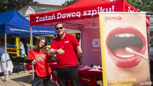 Fot. Wojciech Ochrymiuk [Radio Szczecin] "Ratujemy ludzkie życie" [WIDEO, ZDJĘCIA]