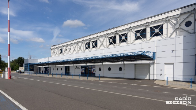 Fot. Robert Stachnik [Radio Szczecin] Za dwa lata lotnisko w Goleniowie będzie mieć nowy terminal [WIDEO, ZDJĘCIA]