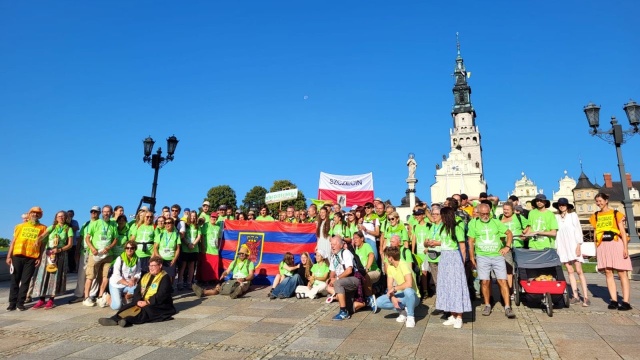 Fot. Archiwum prywatne Piesi pielgrzymki na Jasnej Górze. Niektórzy wędrowali 20 dni [ZDJĘCIA]