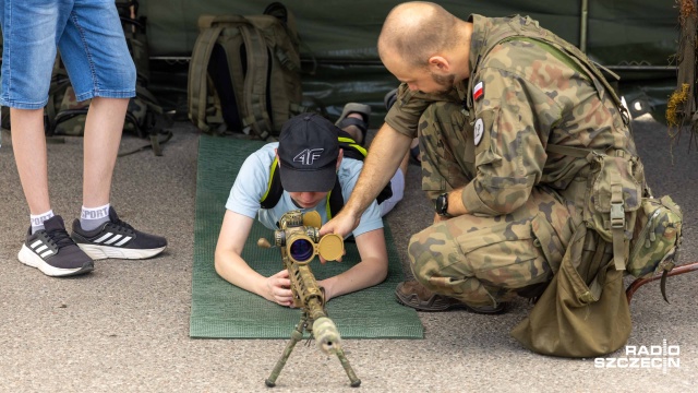 Fot. Robert Stachnik [Radio Szczecin] "Dla żołnierza Święto Wojska Polskiego to najważniejszy dzień w roku" [WIDEO, ZDJĘCIA]