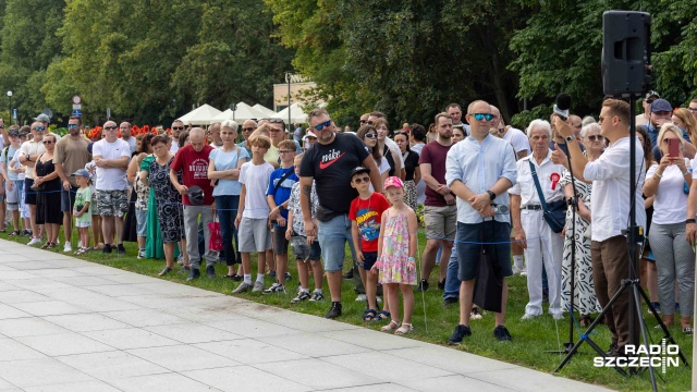 Fot. Robert Stachnik [Radio Szczecin] "Dla żołnierza Święto Wojska Polskiego to najważniejszy dzień w roku" [WIDEO, ZDJĘCIA]