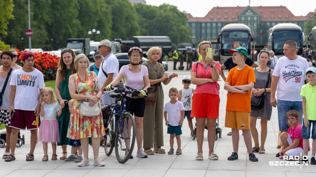Fot. Robert Stachnik [Radio Szczecin] "Dla żołnierza Święto Wojska Polskiego to najważniejszy dzień w roku" [WIDEO, ZDJĘCIA]