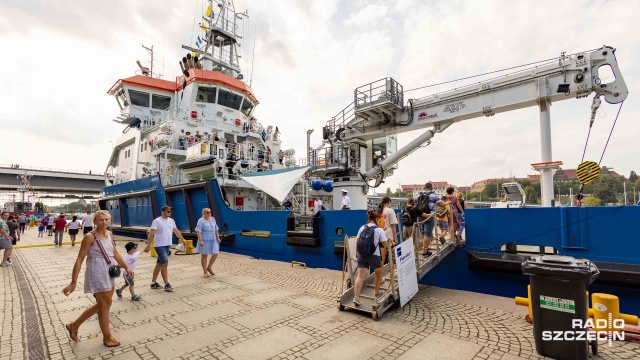 Fot. Robert Stachnik [Radio Szczecin] Żagle 2025: Odwiedzamy jednostki [WIDEO, ZDJĘCIA]