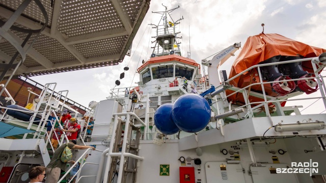 Fot. Robert Stachnik [Radio Szczecin] Żagle 2025: Odwiedzamy jednostki [WIDEO, ZDJĘCIA]