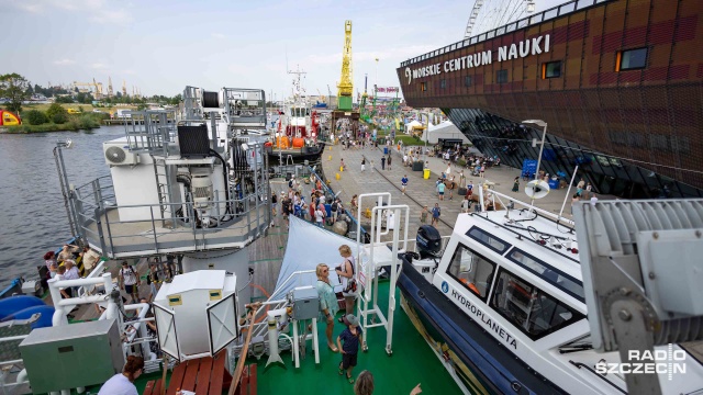 Fot. Robert Stachnik [Radio Szczecin] Żagle 2025: Odwiedzamy jednostki [WIDEO, ZDJĘCIA]