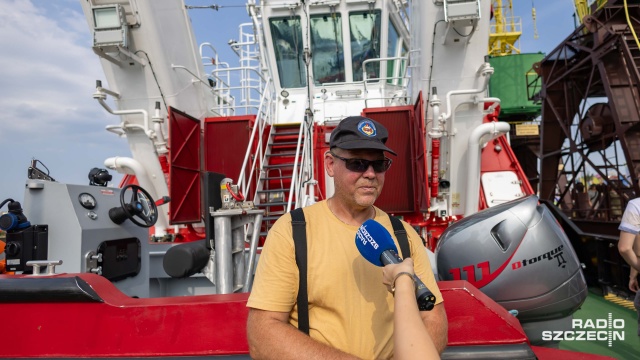 Fot. Robert Stachnik [Radio Szczecin] Żagle 2025: Odwiedzamy jednostki [WIDEO, ZDJĘCIA]