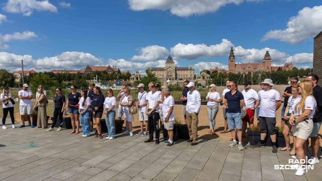 Fot. Robert Stachnik [Radio Szczecin] Nagrody dla zwycięzców regat o Puchar Prezydenta Szczecina [ZDJĘCIA]