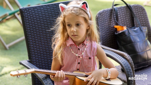 Fot. Robert Stachnik [Radio Szczecin] Lekkość i hawajski ogień. Ukulele opanowały Ogrody Śródmieście [ZDJĘCIA]