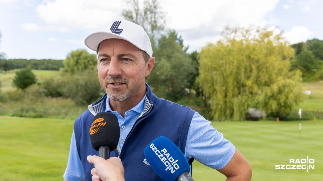 Jerzy Dudek. Fot. Robert Stachnik [Radio Szczecin] Święto golfa na polach w Binowie. W czwartek rusza turniej [ZDJĘCIA]