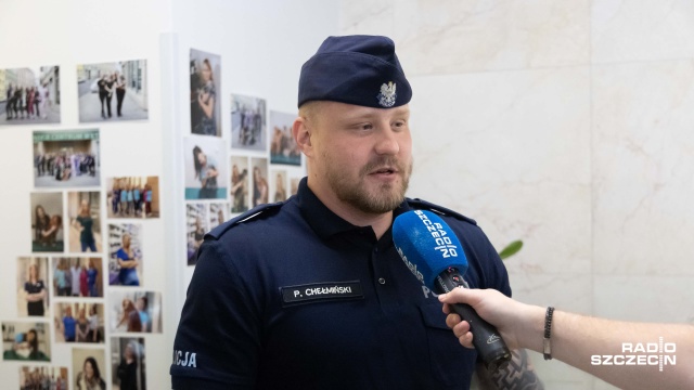 Fot. Robert Stachnik [Radio Szczecin] Współpraca z policją, czyli kurs samoobrony dla weterynarzy [WIDEO, ZDJĘCIA]