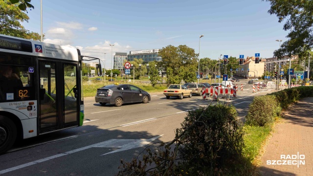 Fot. Robert Stachnik [Radio Szczecin] Zmiany w komunikacji miejskiej na Pomorzanach [WIDEO, ZDJĘCIA]