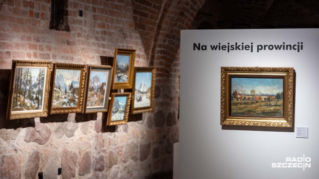 Fot. Robert Stachnik [Radio Szczecin] Wystawa prac Eugena Dekkerta, jednego z "najbardziej szczecińskich malarzy XIX i XX wieku" [ZDJĘCIA]