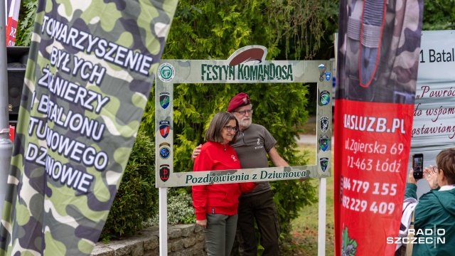 Fot. Robert Stachnik [Radio Szczecin] Byłych komandosów można spotkać w Dziwnowie [WIDEO, ZDJĘCIA]