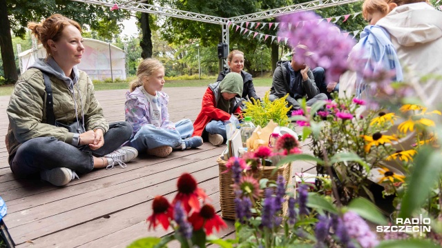 Fot. Robert Stachnik [Radio Szczecin] Jak stworzyć ogród przyjazny pszczołom? Warsztaty w Szczecinie [ZDJĘCIA]