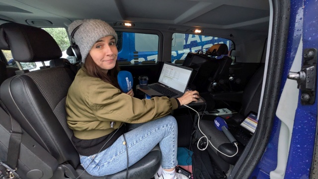 Fot. Maciej Papke [Radio Szczecin] Radio Szczecin w Międzyzdrojach. "Nigdy nam się nie nudzi" [WIDEO, ZDJĘCIA]