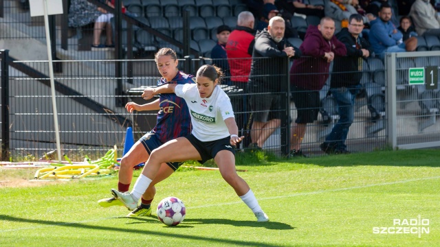 Fot. Robert Stachnik [Radio Szczecin] Pogoń walcząca do końca - Szczecinianki wygrywają z Rekordem [ZDJĘCIA]