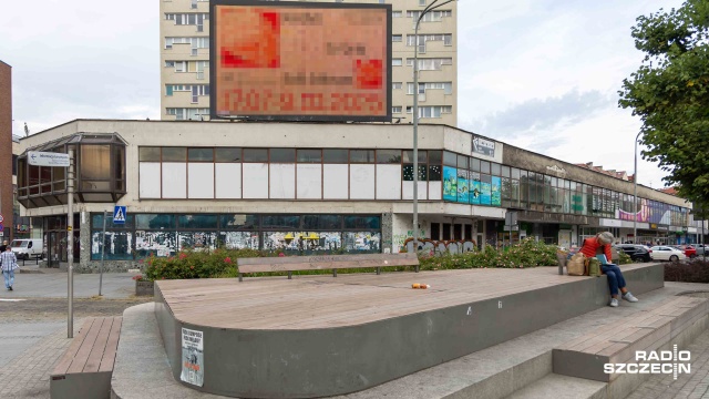 Fot. Robert Stachnik [Radio Szczecin] Plac Adamowicza przejdzie metamorfozę [ZDJĘCIA]
