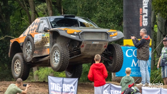 Fot. Robert Stachnik [Radio Szczecin] Widowiskowe rozpoczęcie Rajdu Baja Poland [WIDEO, ZDJĘCIA]