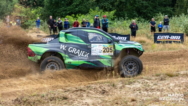 Fot. Robert Stachnik [Radio Szczecin] Widowiskowe rozpoczęcie Rajdu Baja Poland [WIDEO, ZDJĘCIA]