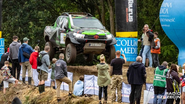 Fot. Robert Stachnik [Radio Szczecin] Widowiskowe rozpoczęcie Rajdu Baja Poland [WIDEO, ZDJĘCIA]