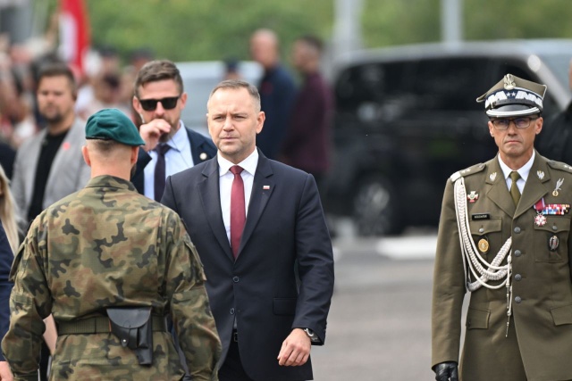 Fot. PAP/Marcin Bielecki Rocznica Porozumień Sierpniowych. Obchody w Szczecinie z udziałem prezydenta RP [ZDJĘCIA]